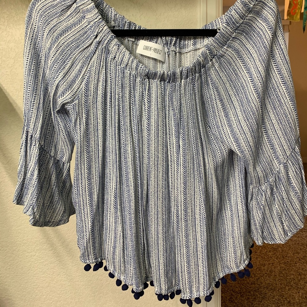 Current Project off shoulder top